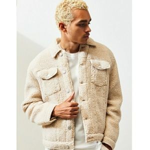 PacSun Sherpa Trucker Jacket